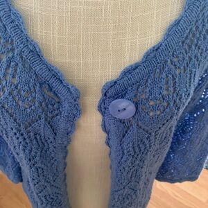 Periwinkle Etta James cardigan